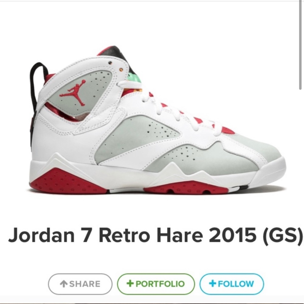 Air Jordan 7 Retro hare 2015 GS